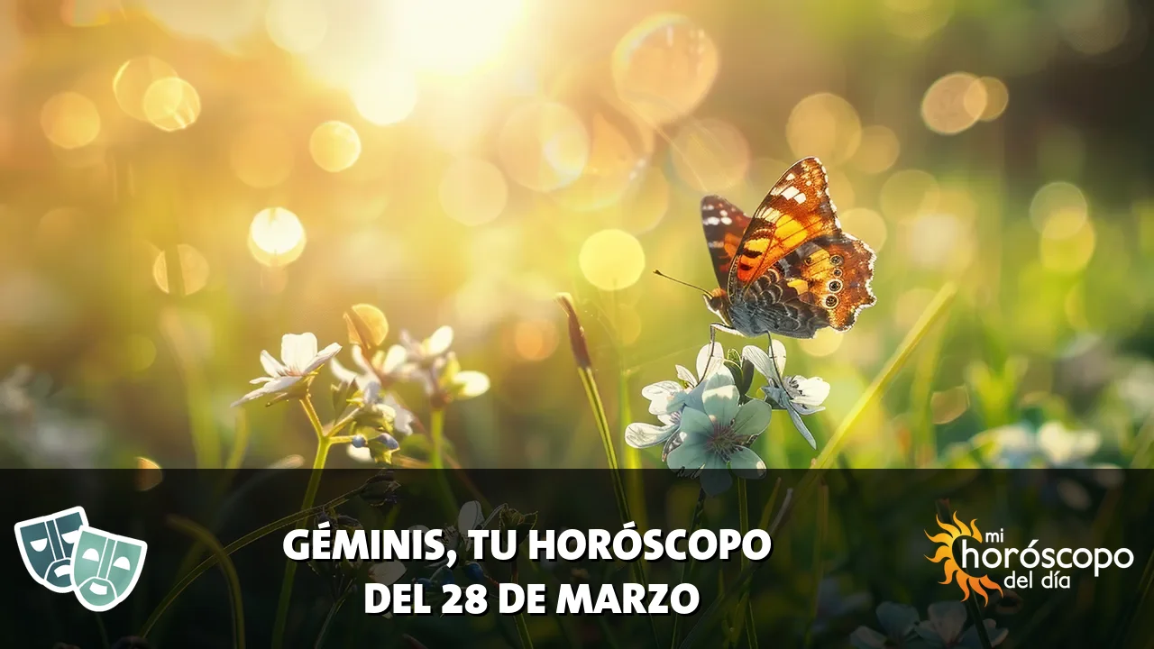 Horóscopo de Géminis del sábado 28 de marzo de 2026