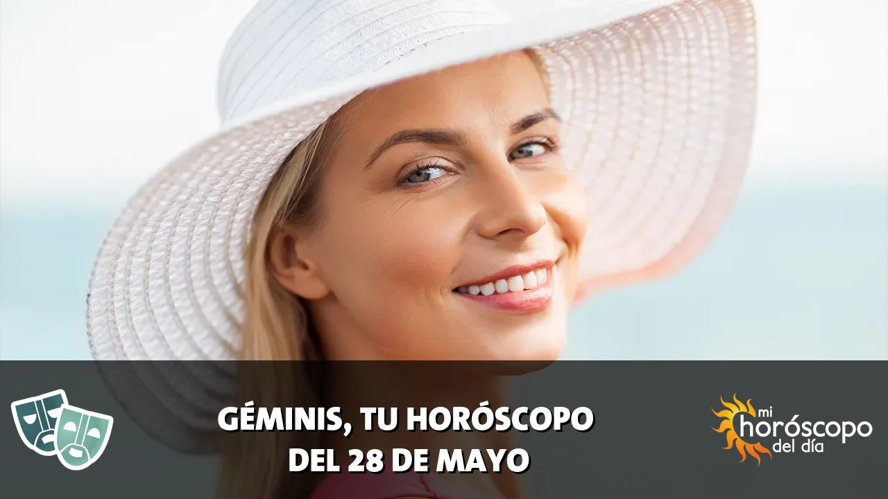 Horóscopo de Géminis del jueves 28 de mayo de 2026