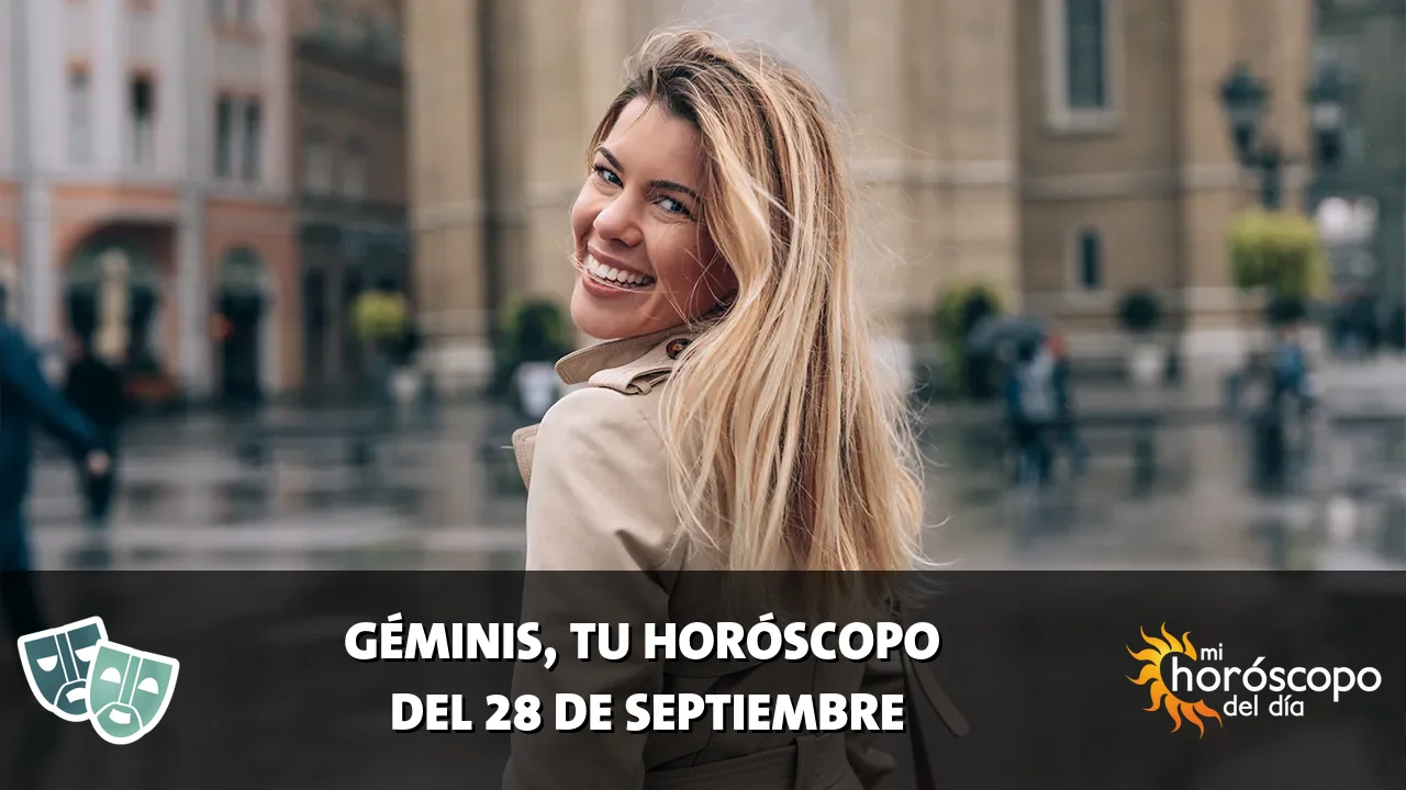 Horóscopo de Géminis del lunes 28 de septiembre de 2026