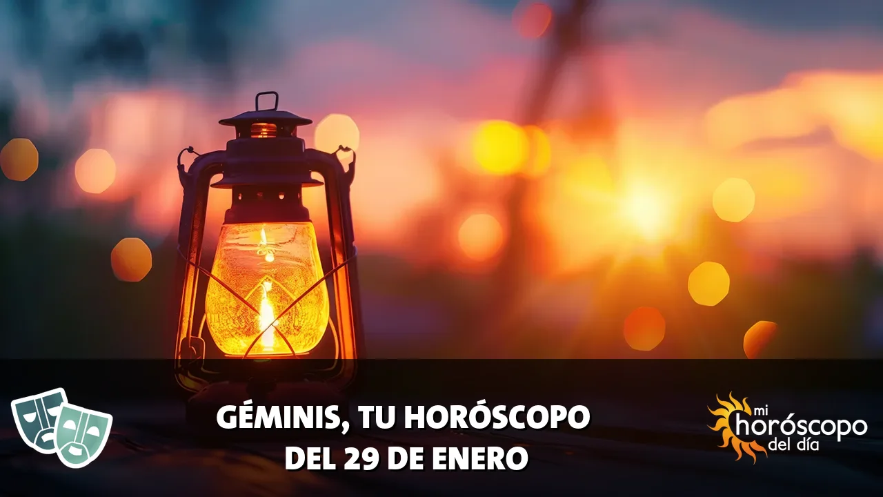 Horóscopo de Géminis del jueves 29 de enero de 2026