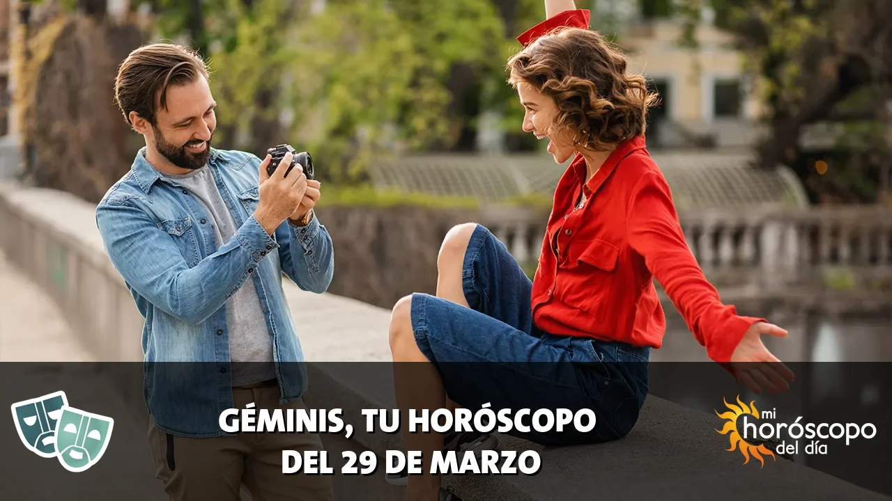 Horóscopo de Géminis del domingo 29 de marzo de 2026