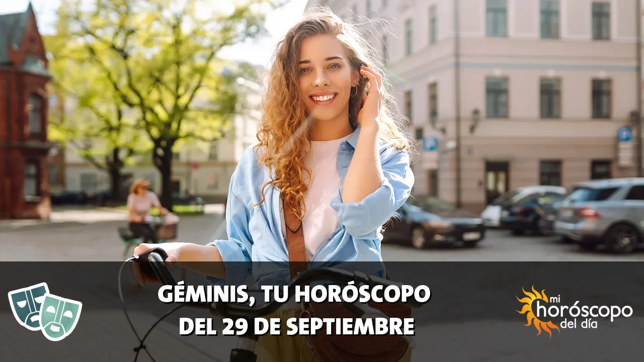 Horóscopo de Géminis del martes 29 de septiembre de 2026