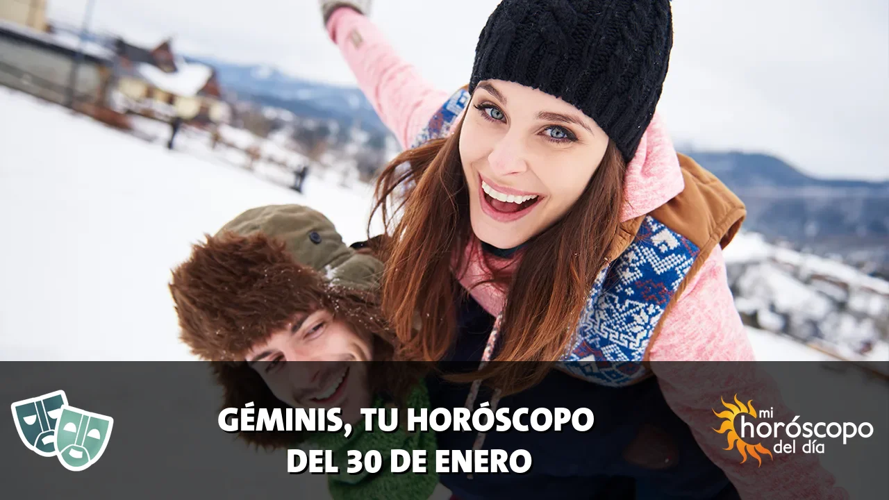 Horóscopo de Géminis del viernes 30 de enero de 2026