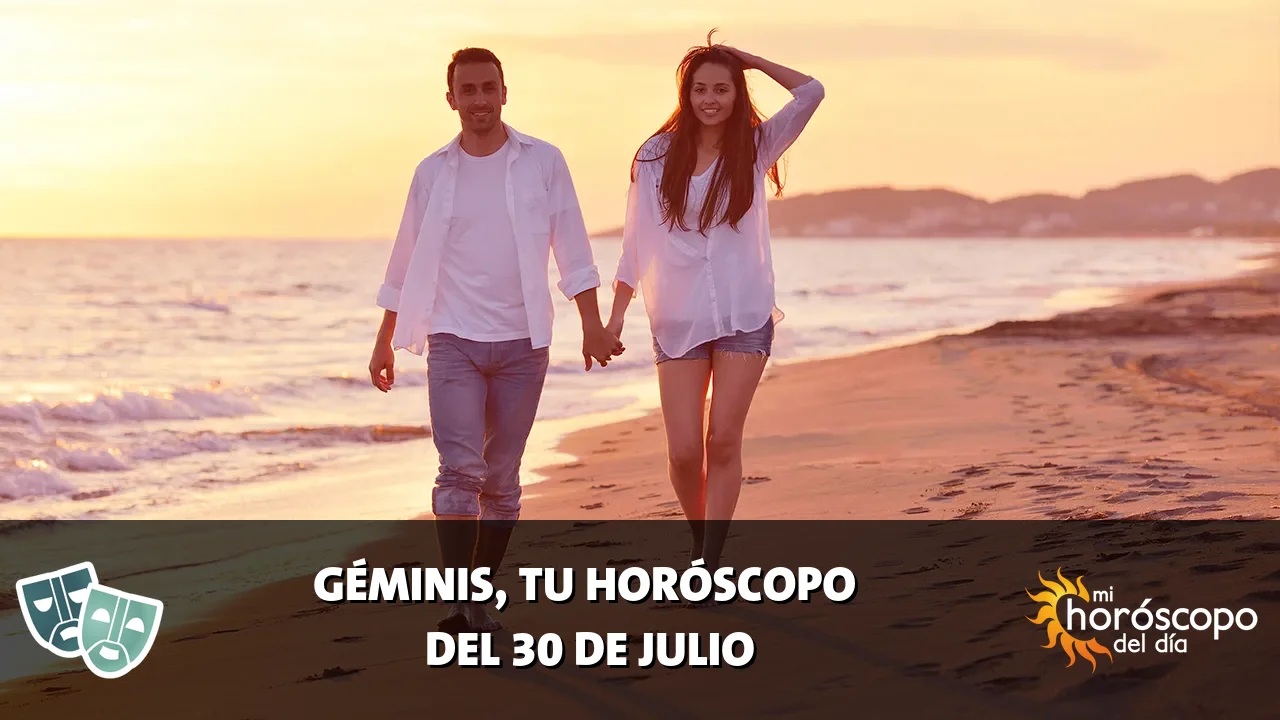 Horóscopo de Géminis del jueves 30 de julio de 2026