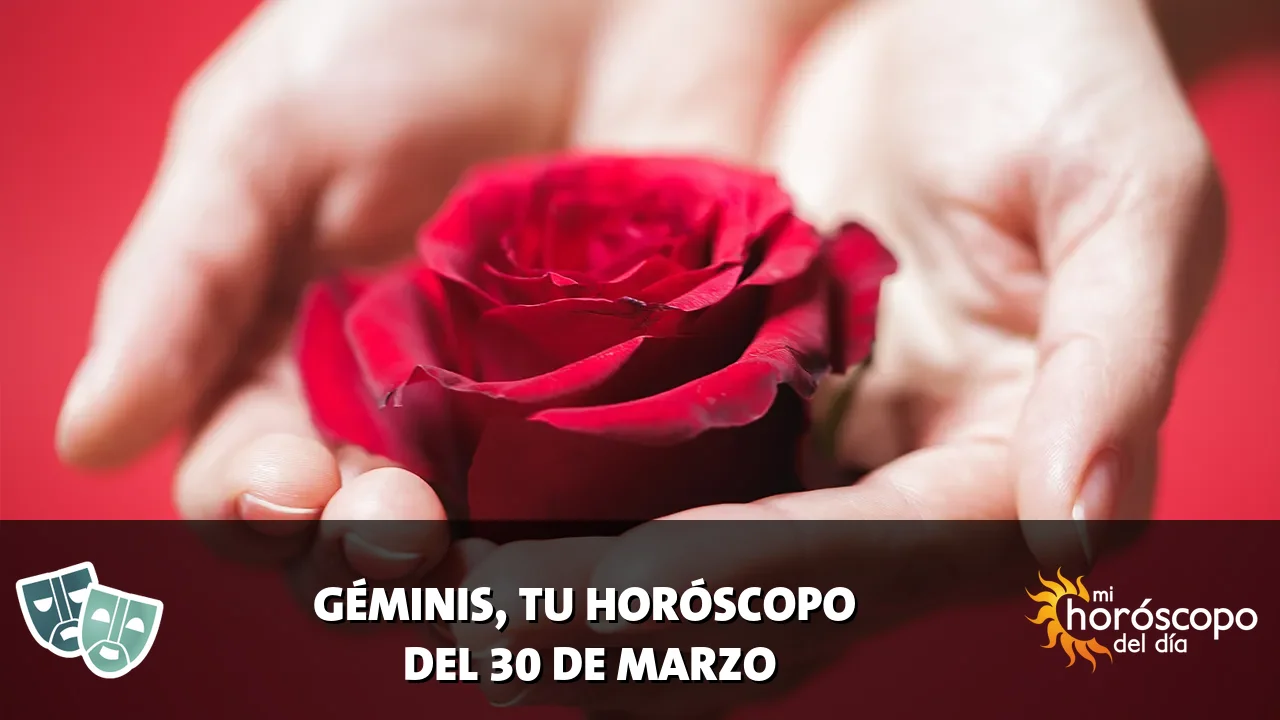 Horóscopo de Géminis del lunes 30 de marzo de 2026