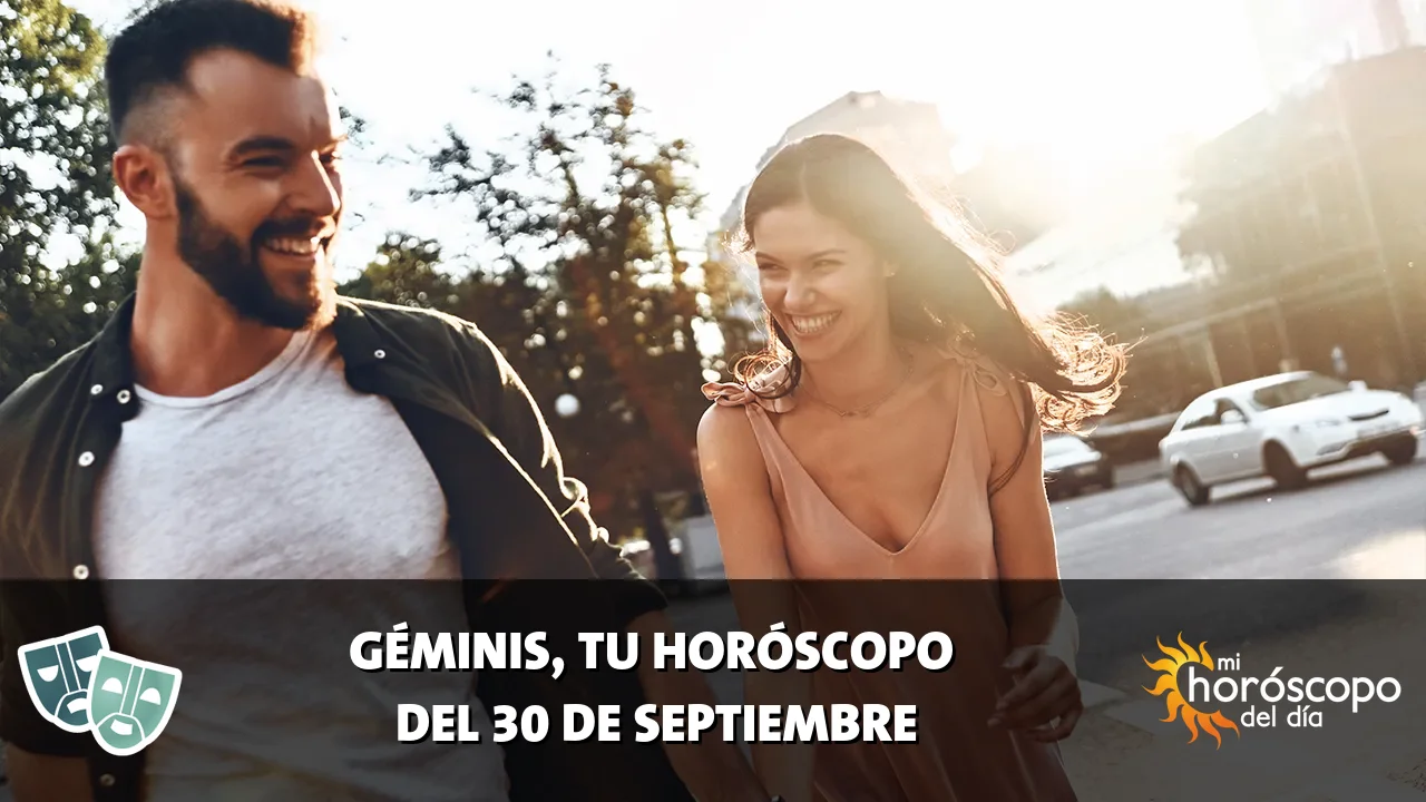 Horóscopo de Géminis del miércoles 30 de septiembre de 2026