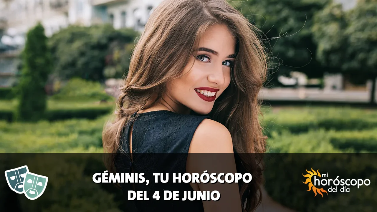 Horóscopo de Géminis del jueves 4 de junio de 2026