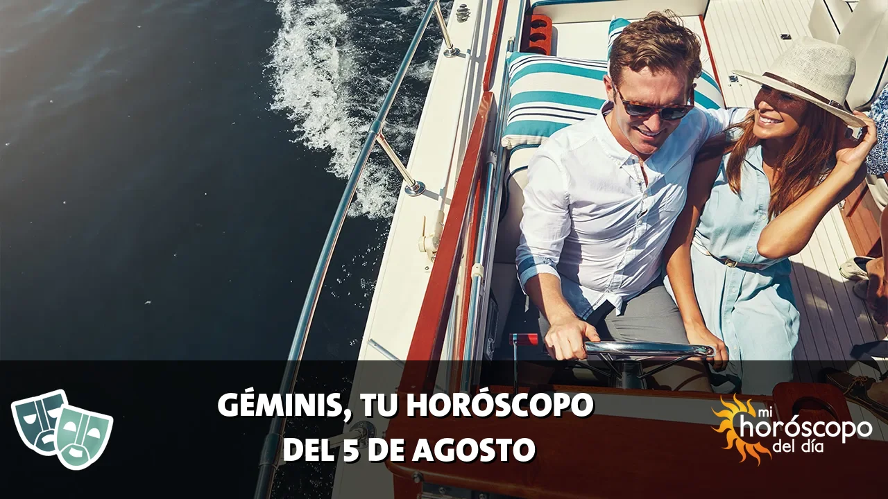 Horóscopo de Géminis del miércoles 5 de agosto de 2026