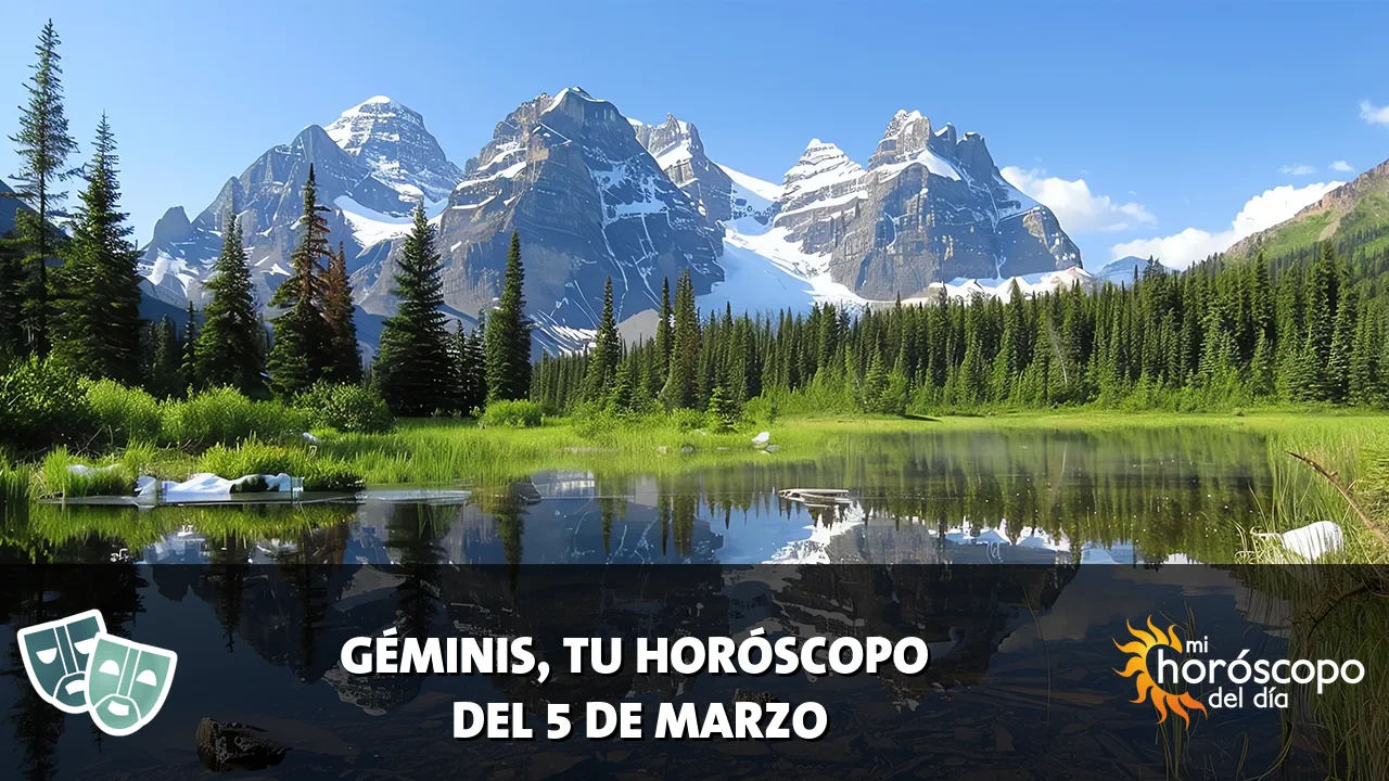 Horóscopo de Géminis del jueves 5 de marzo de 2026