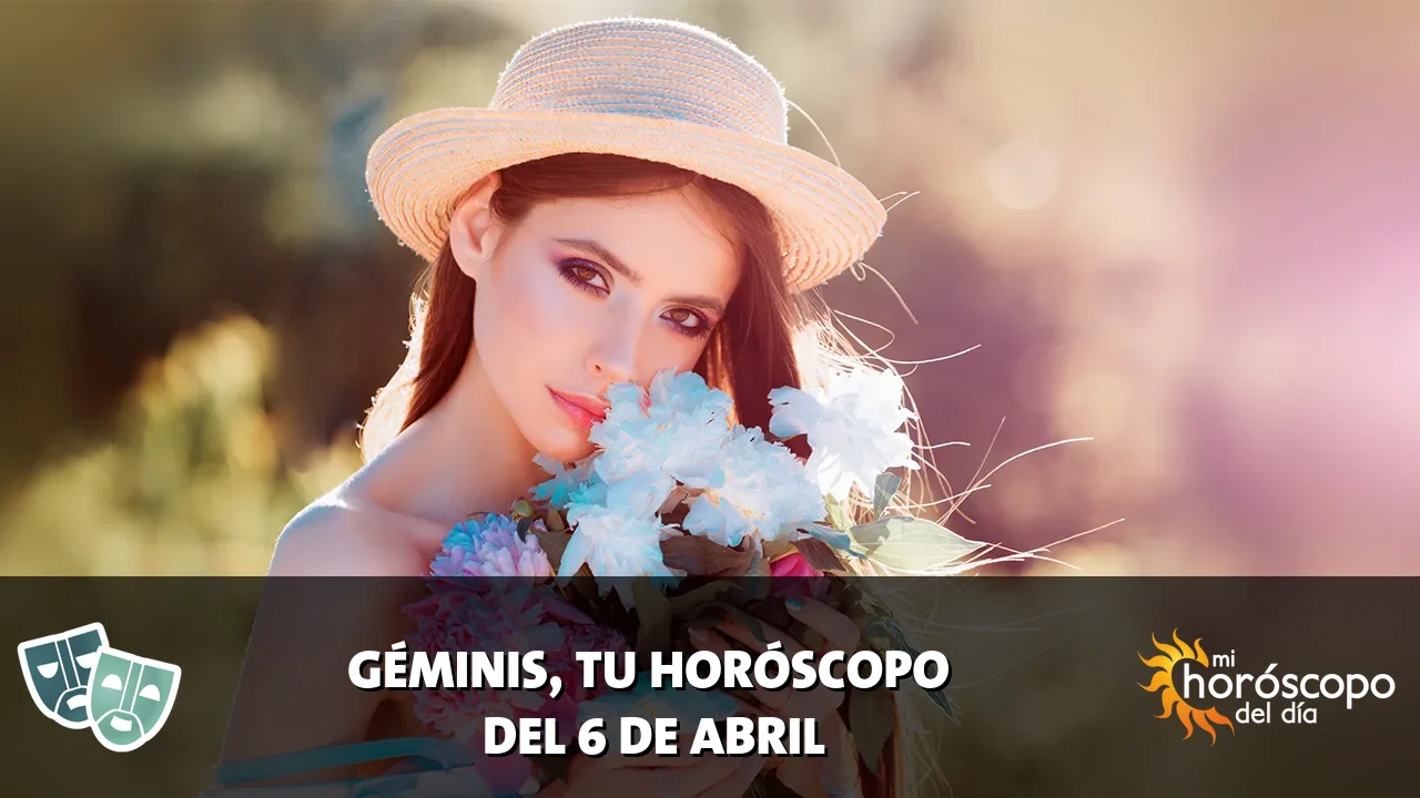 Horóscopo de Géminis del lunes 6 de abril de 2026