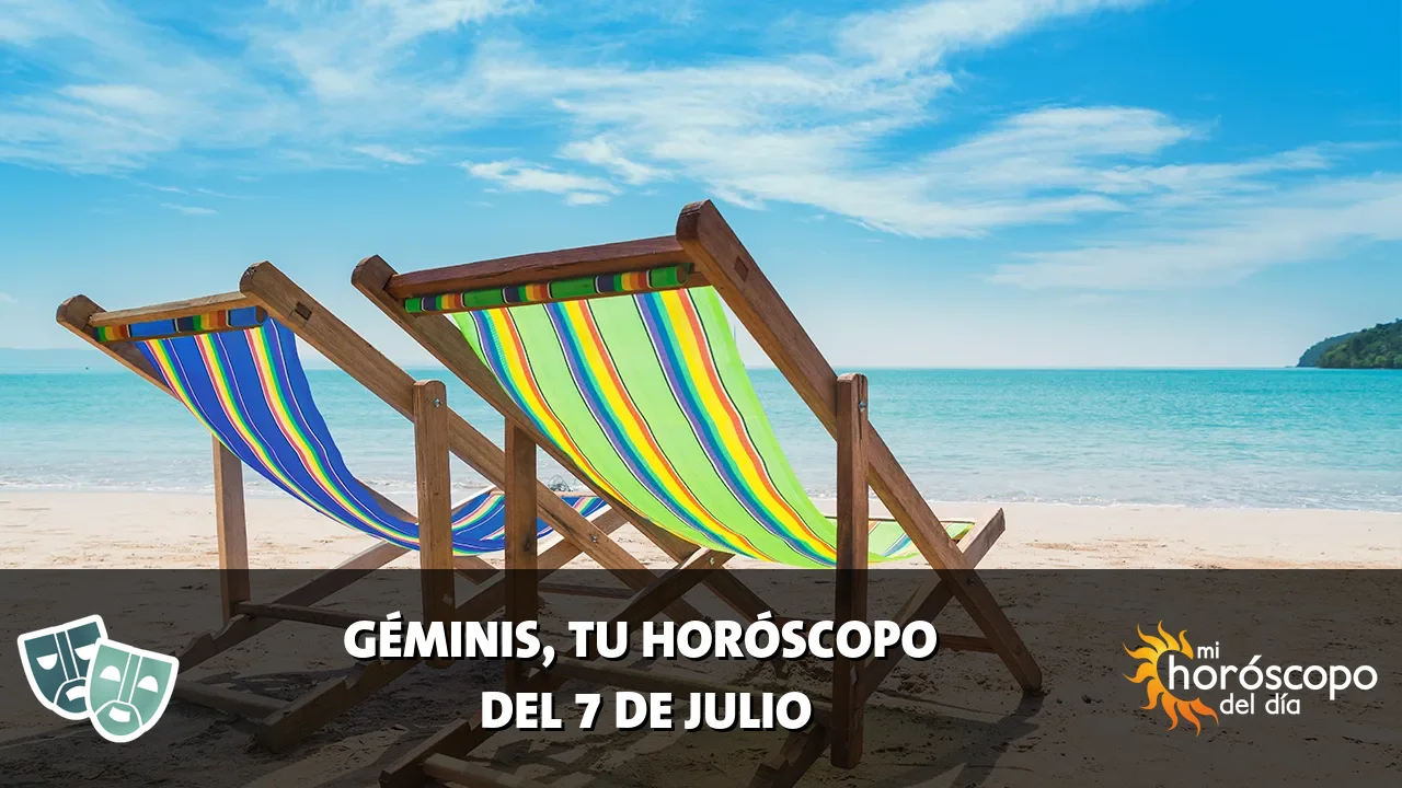 Horóscopo de Géminis del martes 7 de julio de 2026