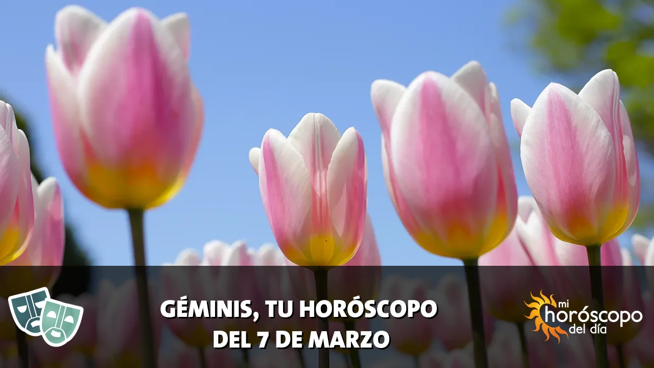 Horóscopo de Géminis del sábado 7 de marzo de 2026