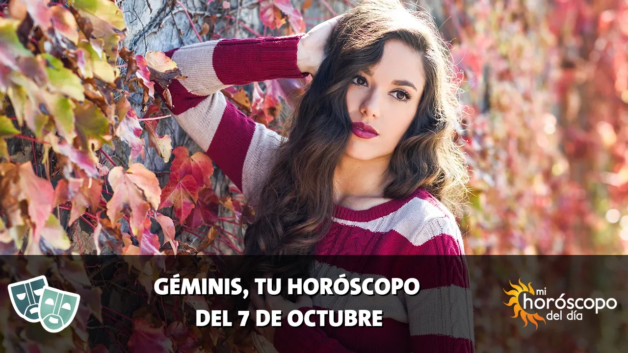 Horóscopo de Géminis del miércoles 7 de octubre de 2026