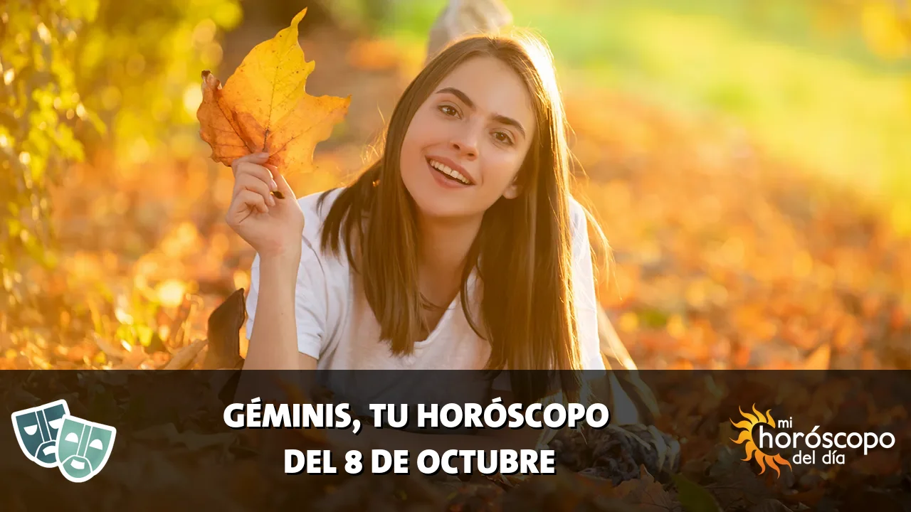Horóscopo de Géminis del jueves 8 de octubre de 2026