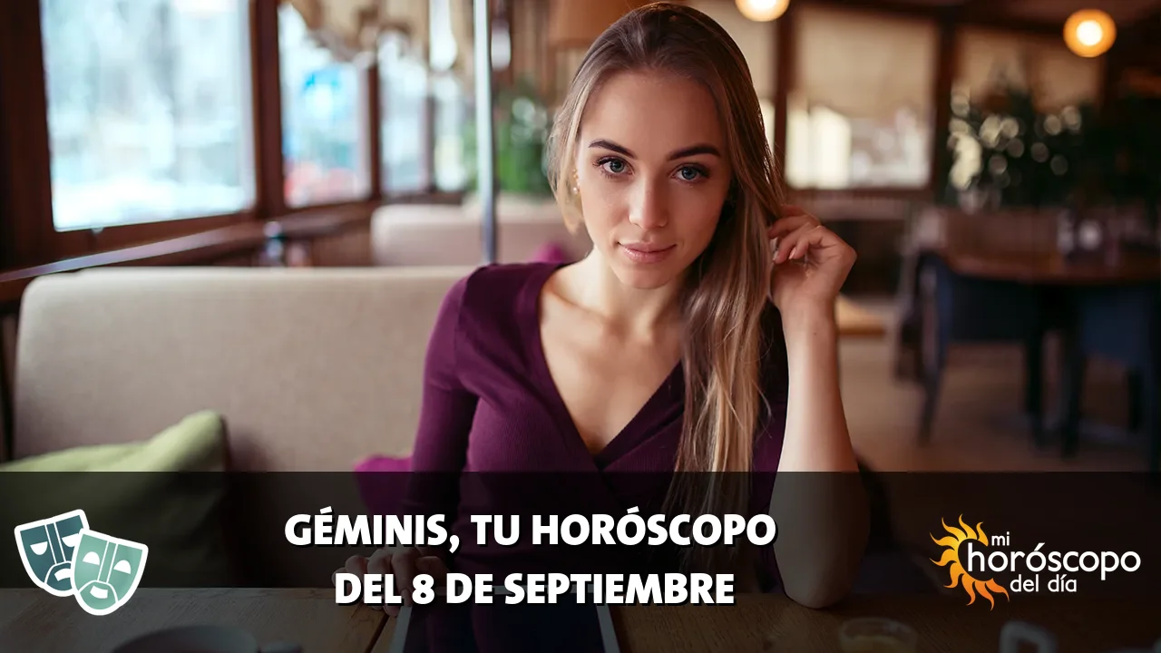Horóscopo de Géminis del martes 8 de septiembre de 2026