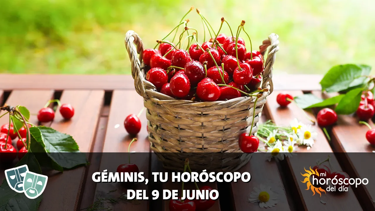 Horóscopo de Géminis del martes 9 de junio de 2026