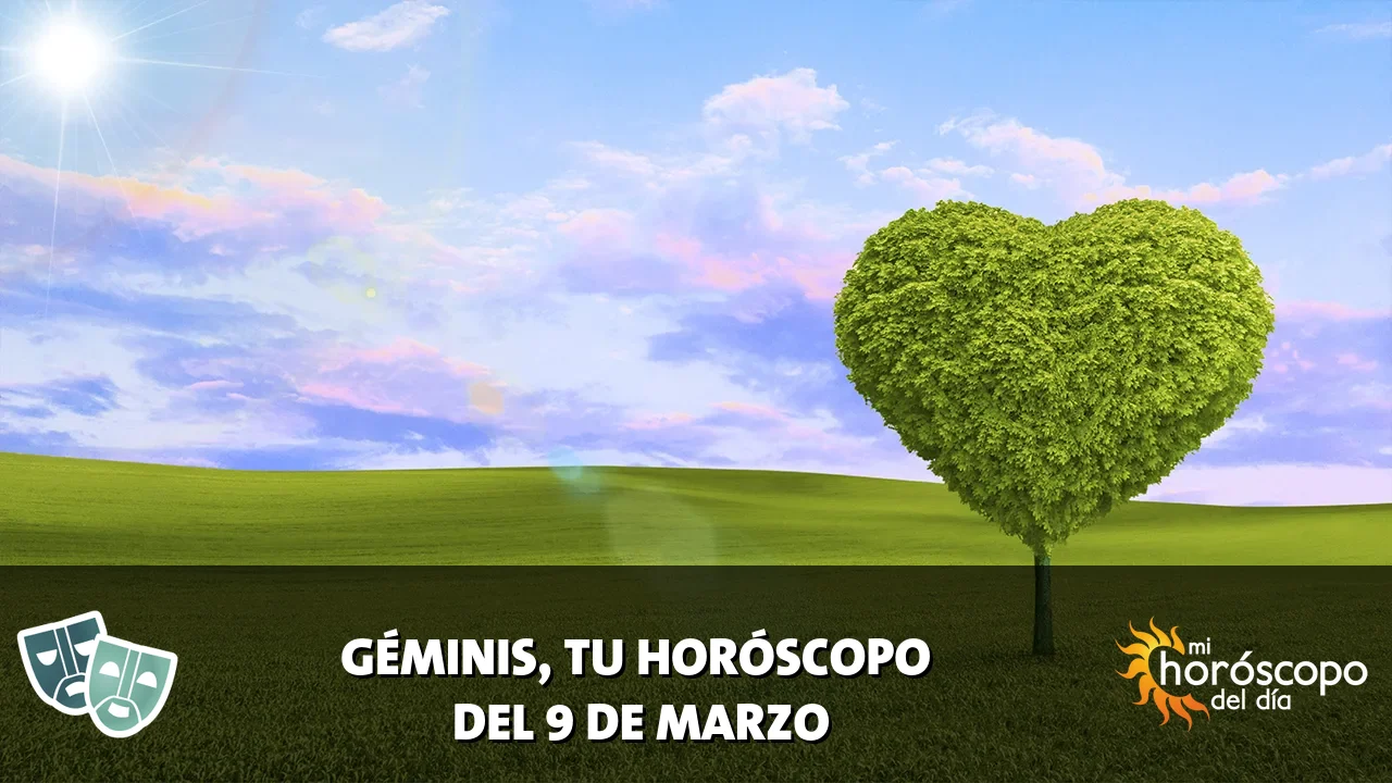 Horóscopo de Géminis del lunes 9 de marzo de 2026