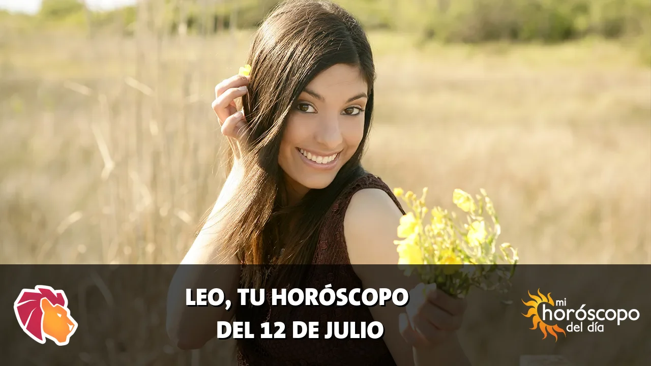 Horóscopo de Leo del domingo 12 de julio de 2026