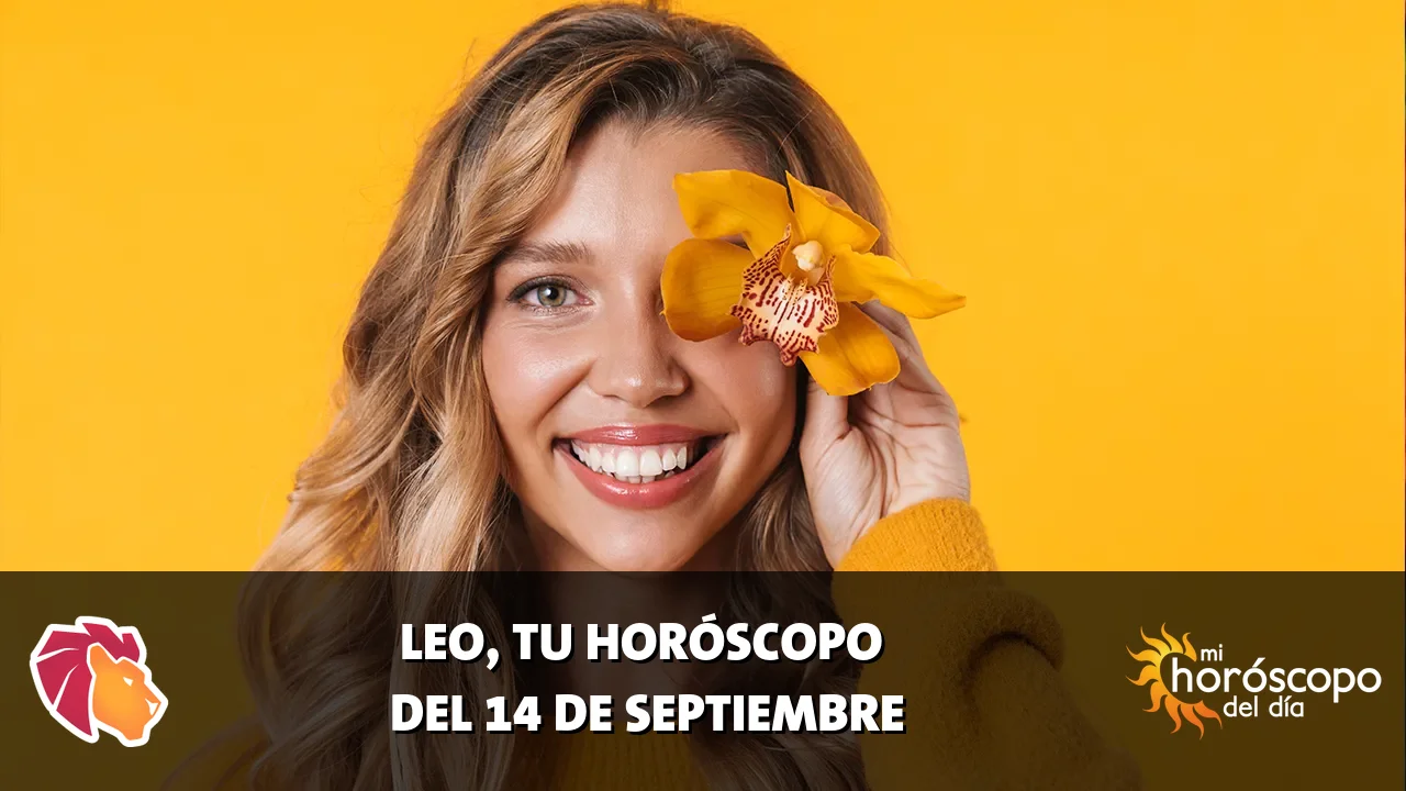 Horóscopo de Leo del lunes 14 de septiembre de 2026
