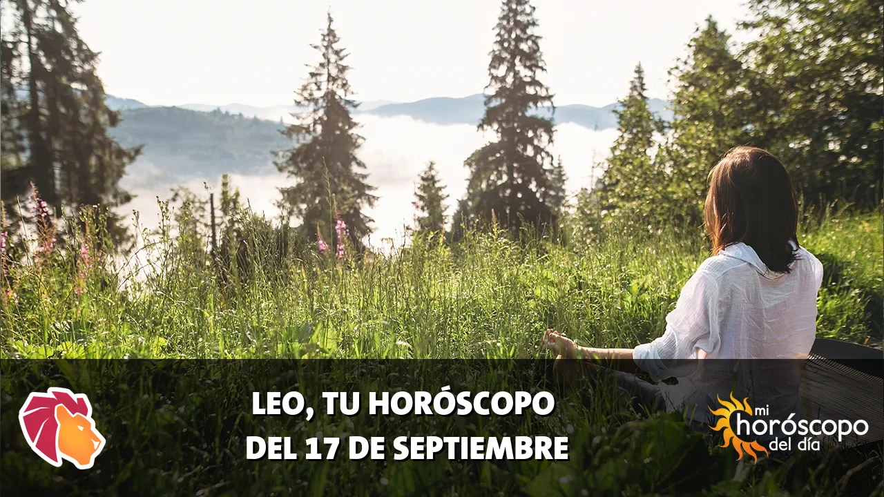 Horóscopo de Leo del jueves 17 de septiembre de 2026