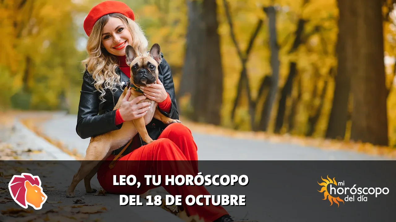 Horóscopo de Leo del domingo 18 de octubre de 2026