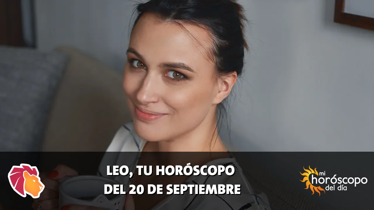 Horóscopo de Leo del domingo 20 de septiembre de 2026
