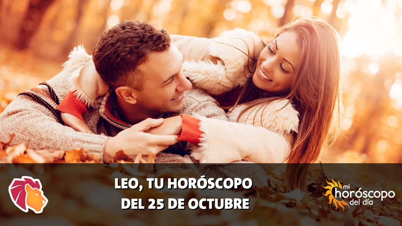 Horóscopo de Leo del domingo 25 de octubre de 2026