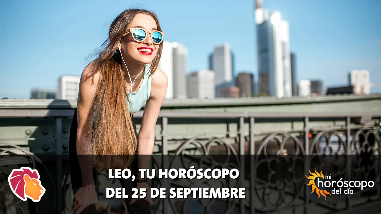 Horóscopo de Leo del viernes 25 de septiembre de 2026