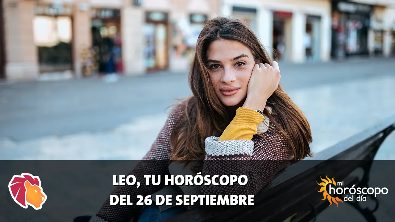 Horóscopo de Leo del sábado 26 de septiembre de 2026