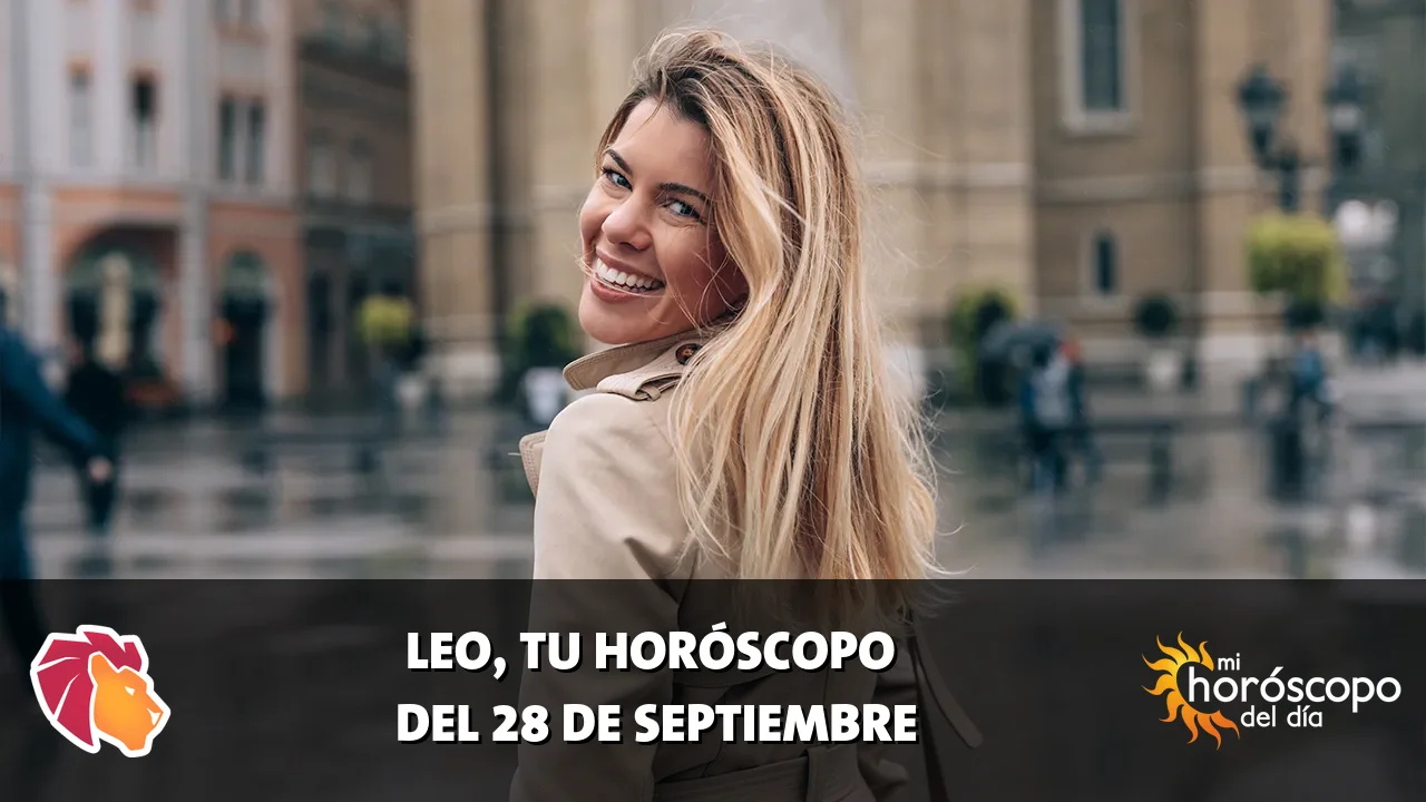 Horóscopo de Leo del lunes 28 de septiembre de 2026