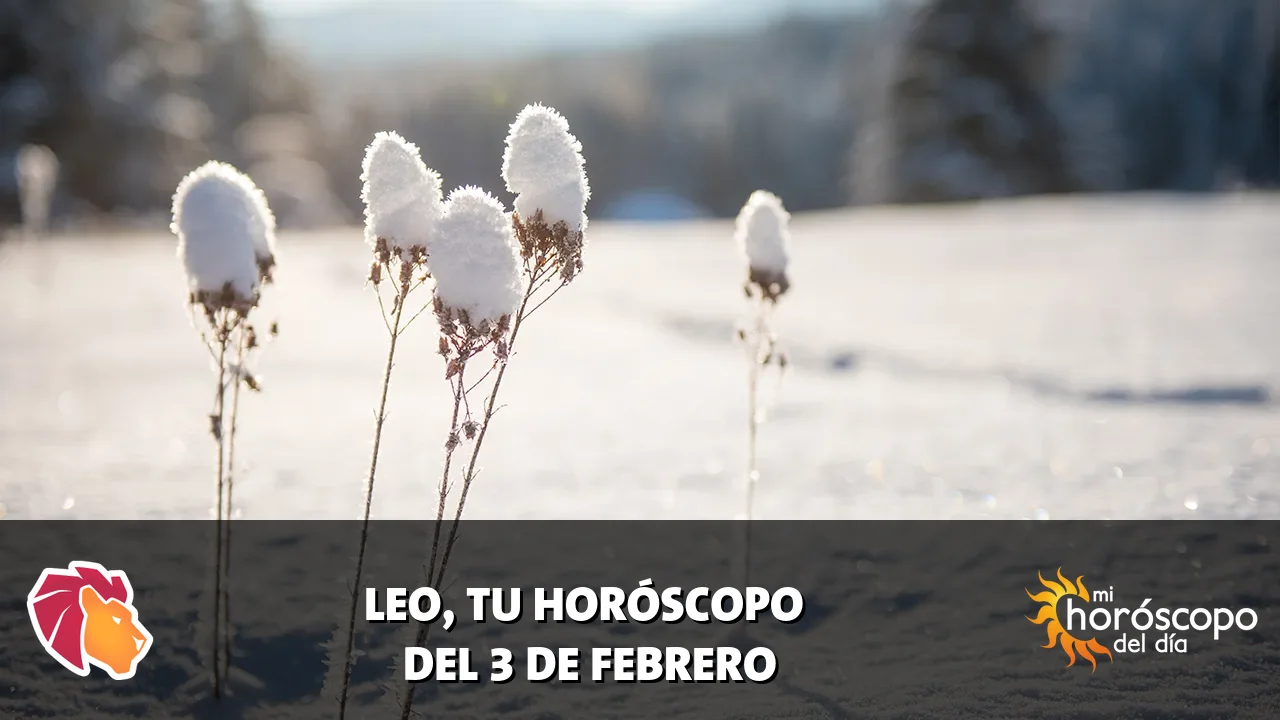 Horóscopo de Leo del martes 3 de febrero de 2026