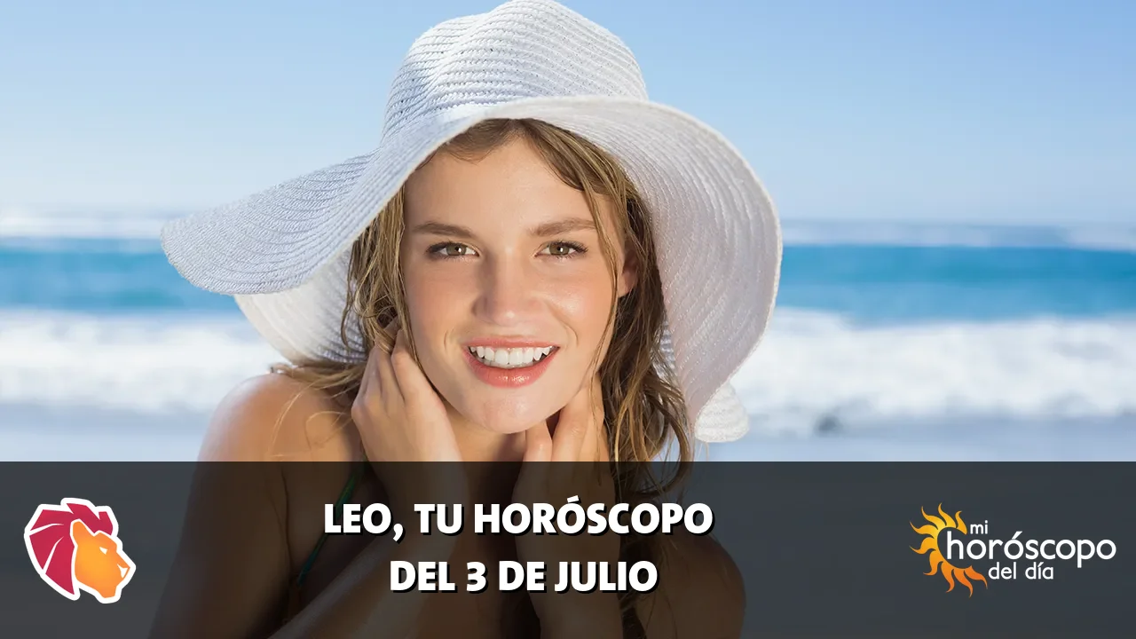 Horóscopo de Leo del viernes 3 de julio de 2026