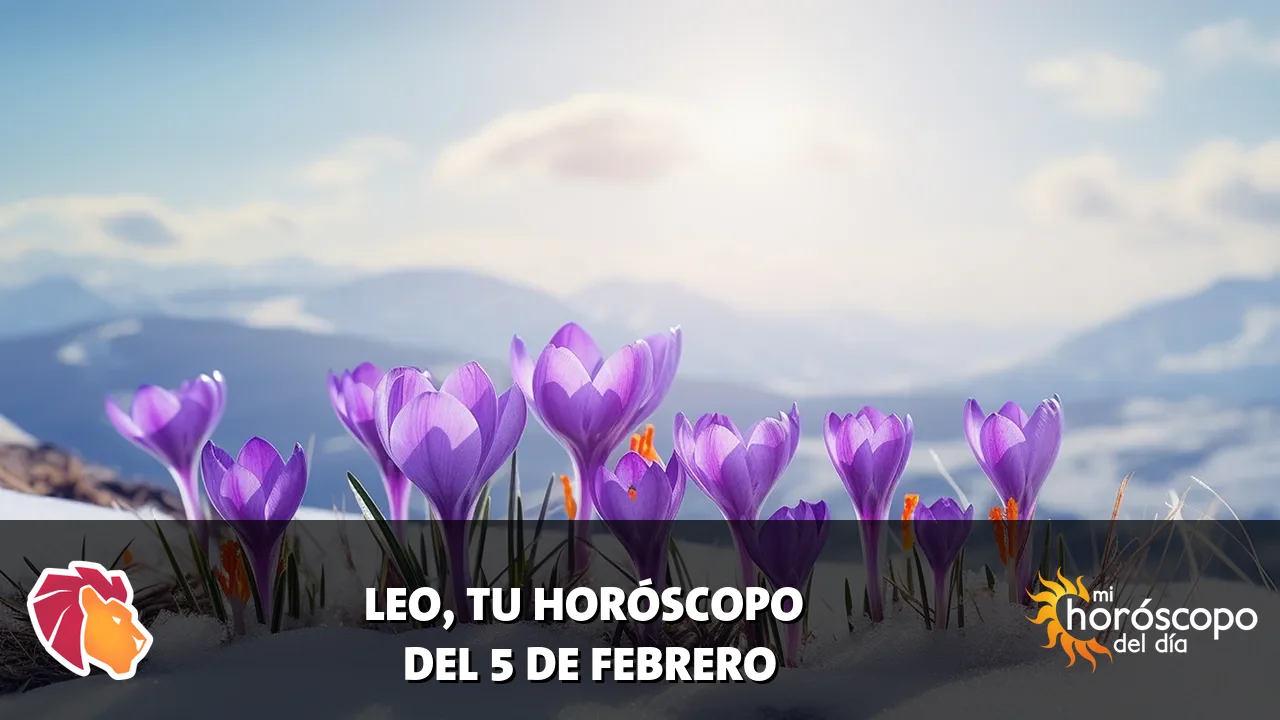 Horóscopo de Leo del jueves 5 de febrero de 2026