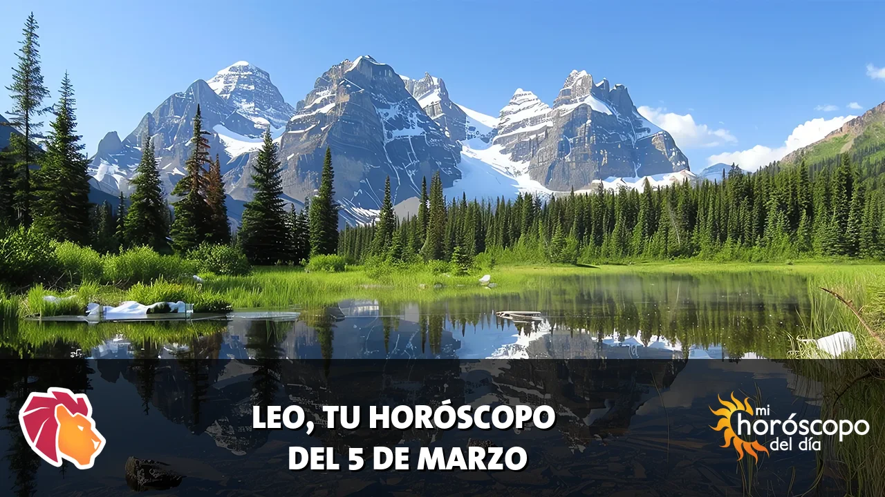 Horóscopo de Leo del jueves 5 de marzo de 2026