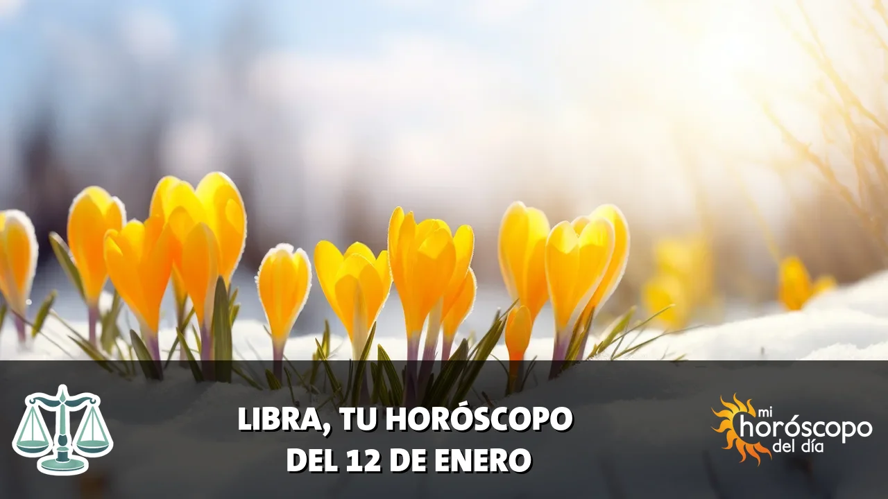 Horóscopo de Libra del lunes 12 de enero de 2026