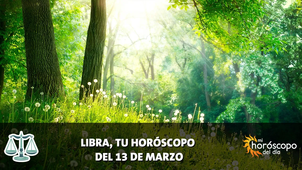 Horóscopo de Libra del viernes 13 de marzo de 2026