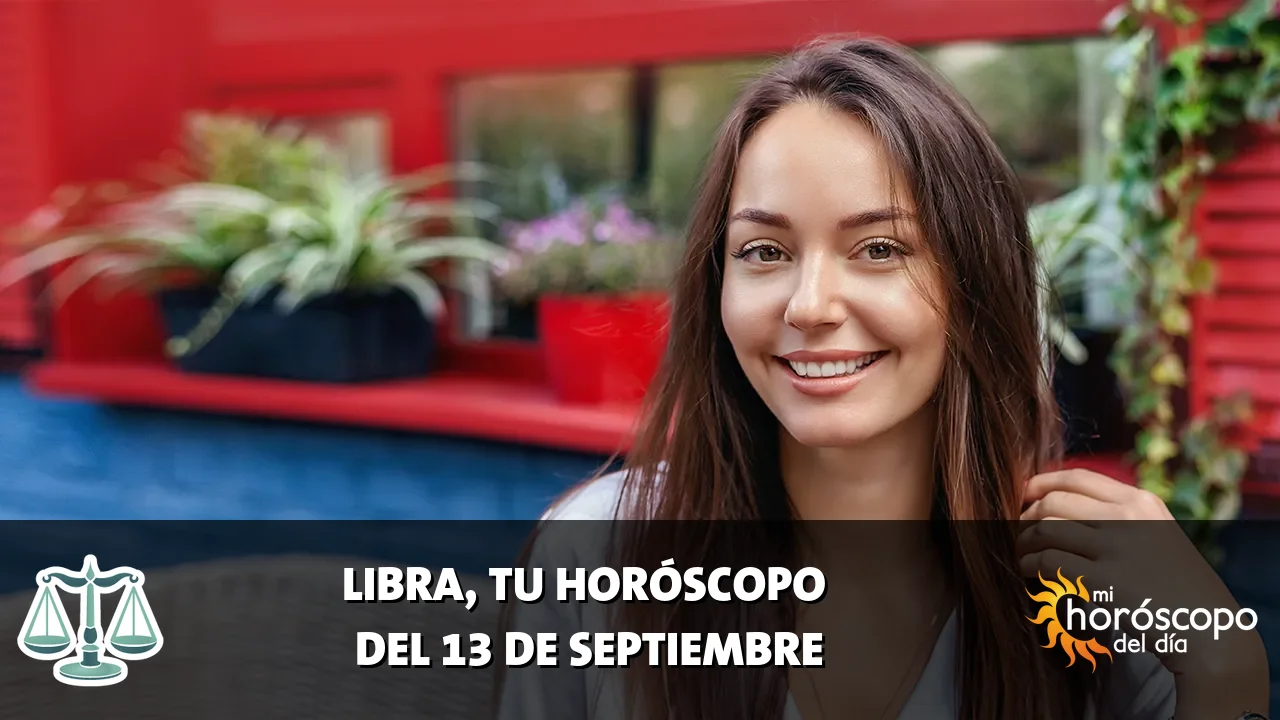 Horóscopo de Libra del domingo 13 de septiembre de 2026