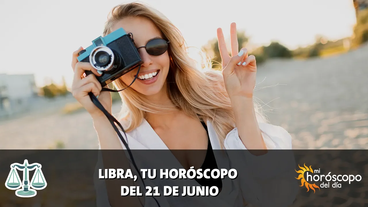 Horóscopo de Libra del domingo 21 de junio de 2026