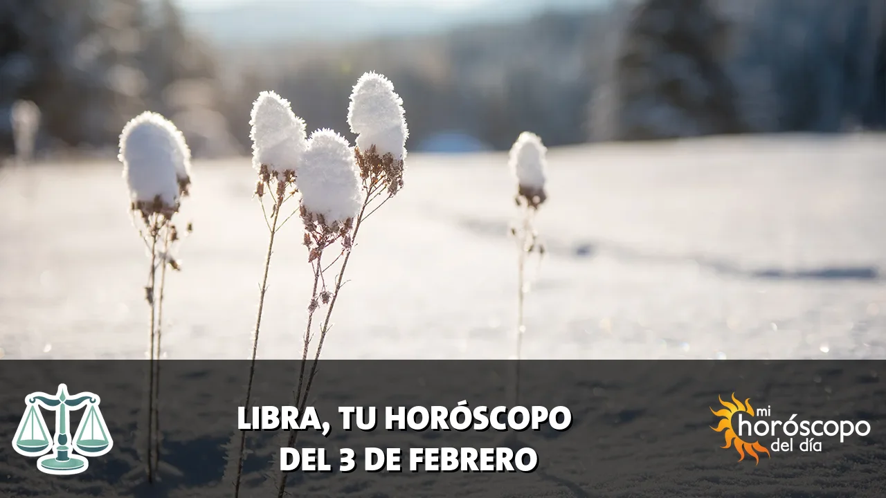 Horóscopo de Libra del martes 3 de febrero de 2026