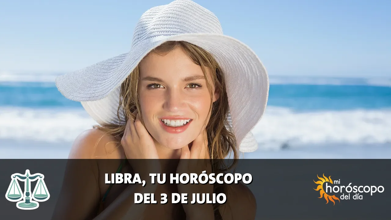 Horóscopo de Libra del viernes 3 de julio de 2026