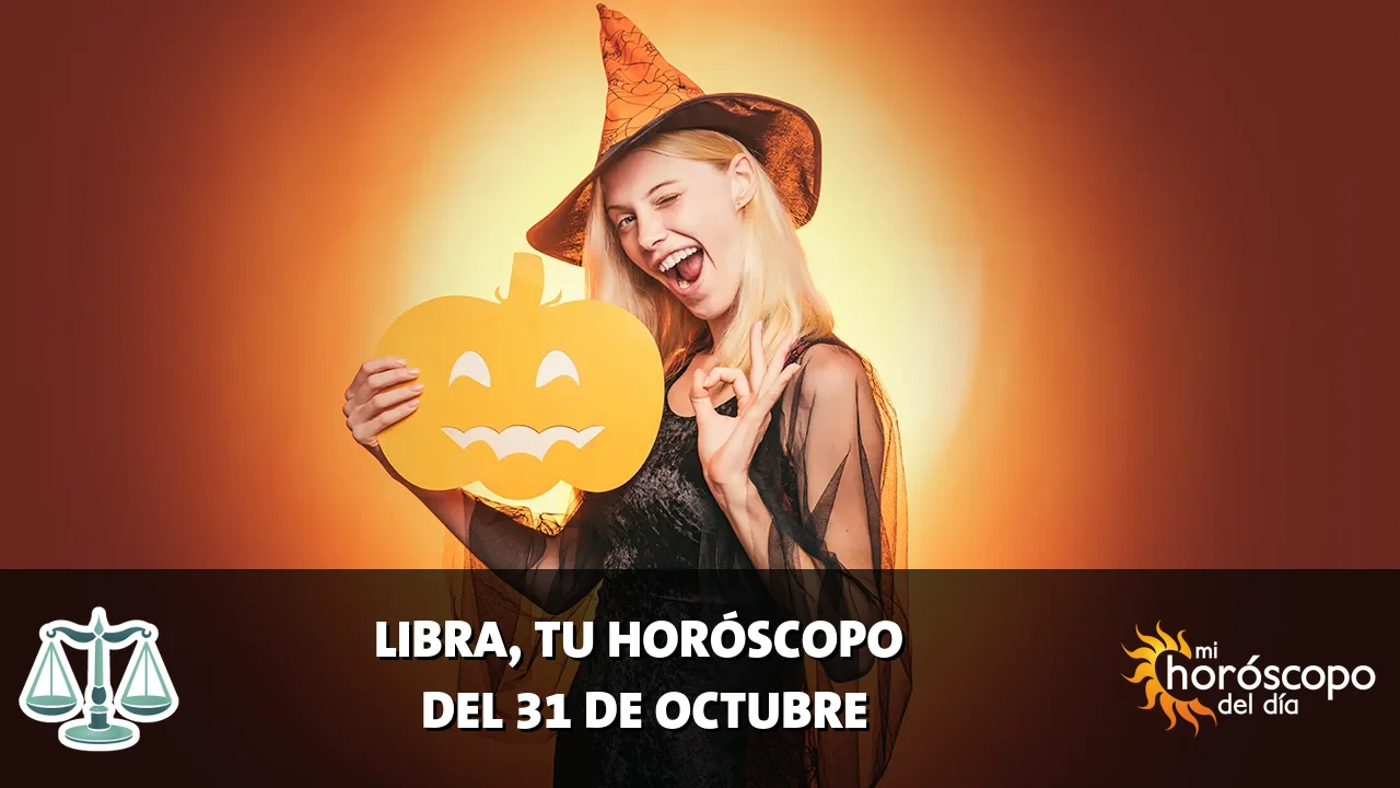 Horóscopo de Libra del sábado 31 de octubre de 2026
