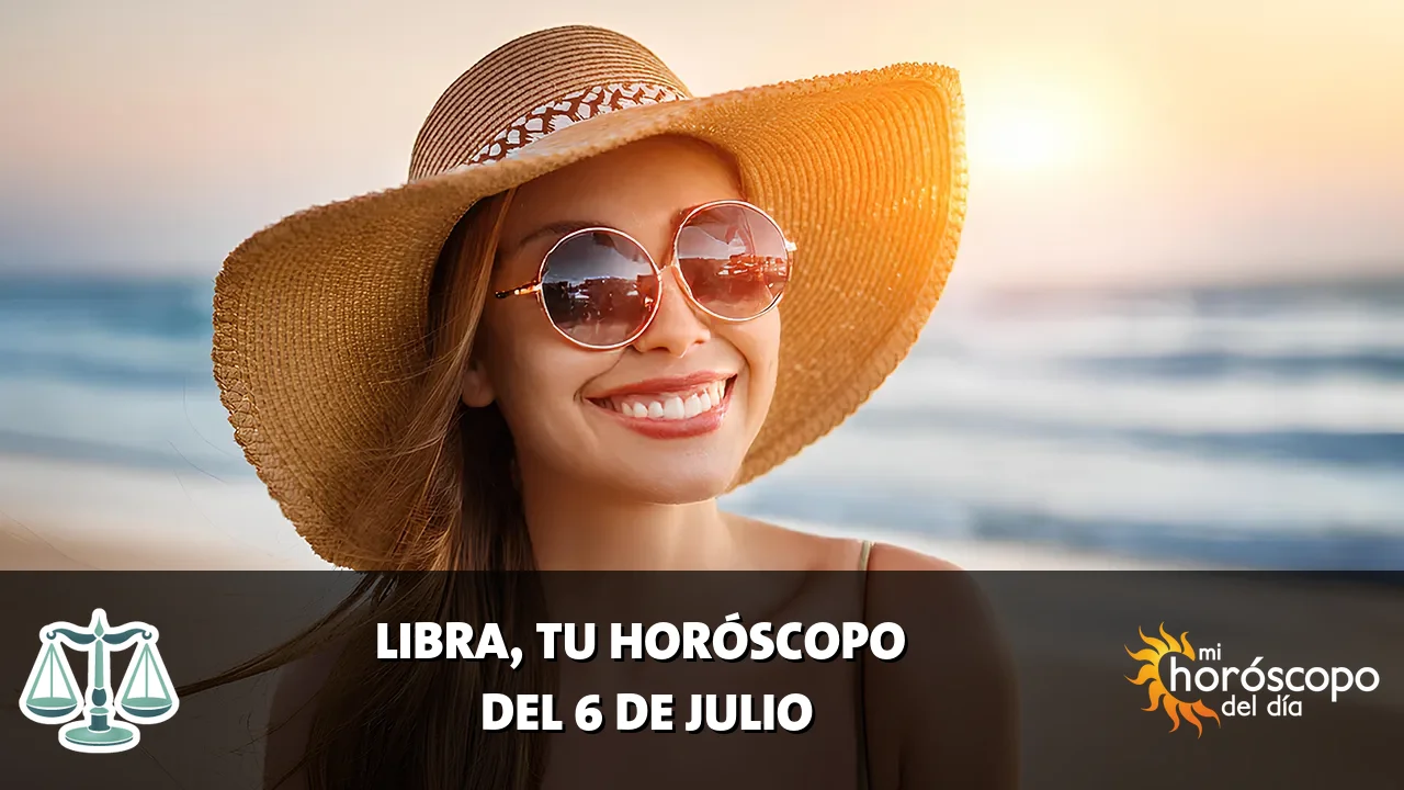 Horóscopo de Libra del lunes 6 de julio de 2026