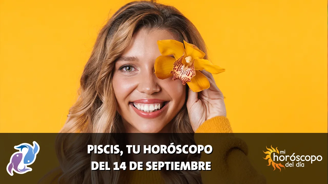 Horóscopo de Piscis del lunes 14 de septiembre de 2026