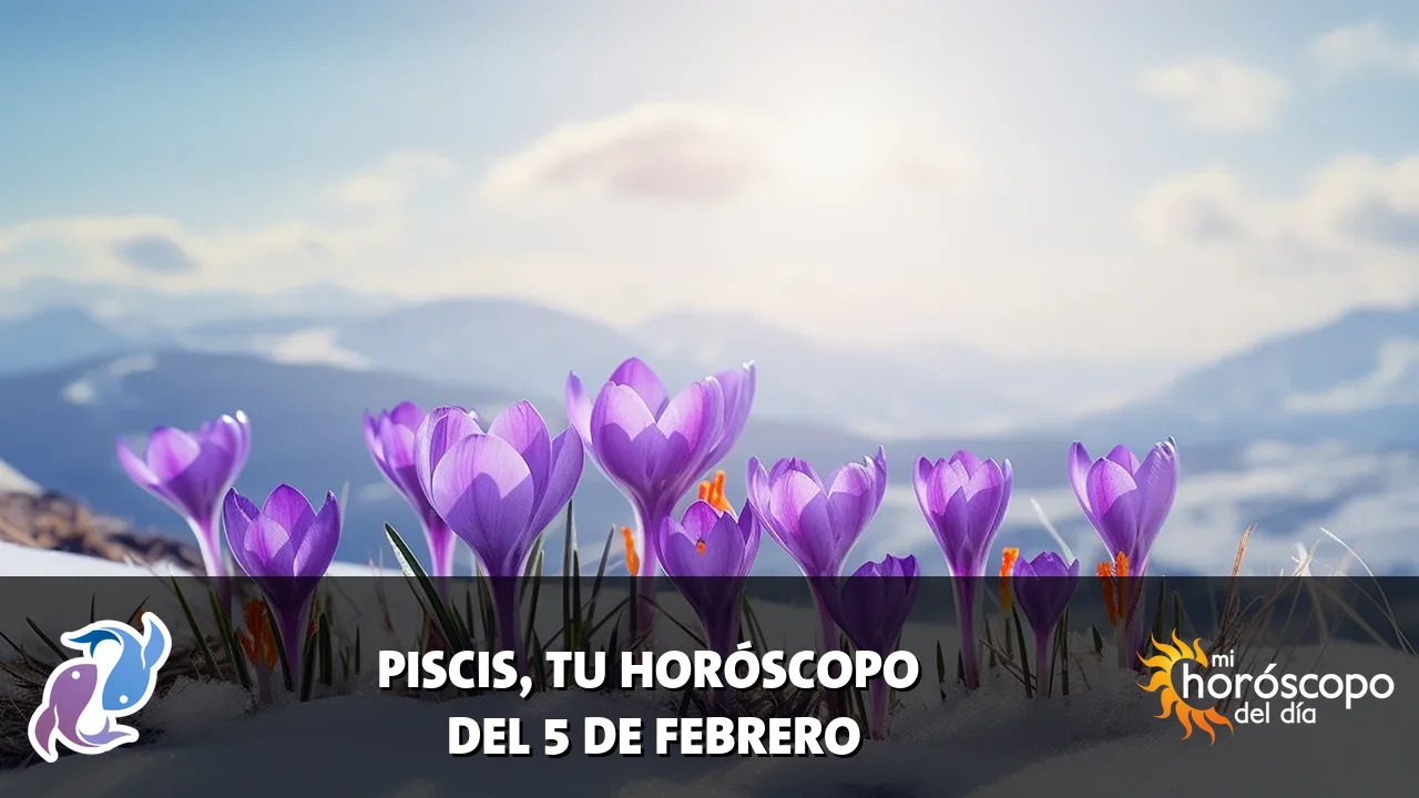 Horóscopo de Piscis del jueves 5 de febrero de 2026