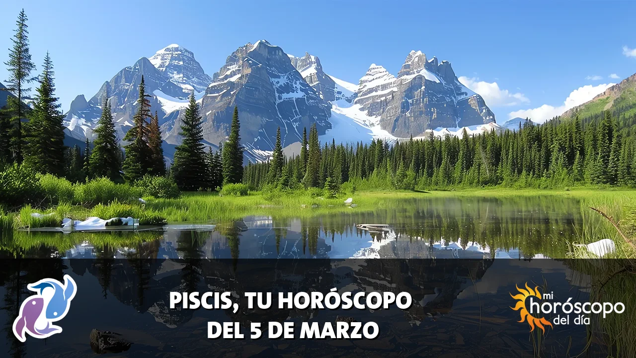 Horóscopo de Piscis del jueves 5 de marzo de 2026
