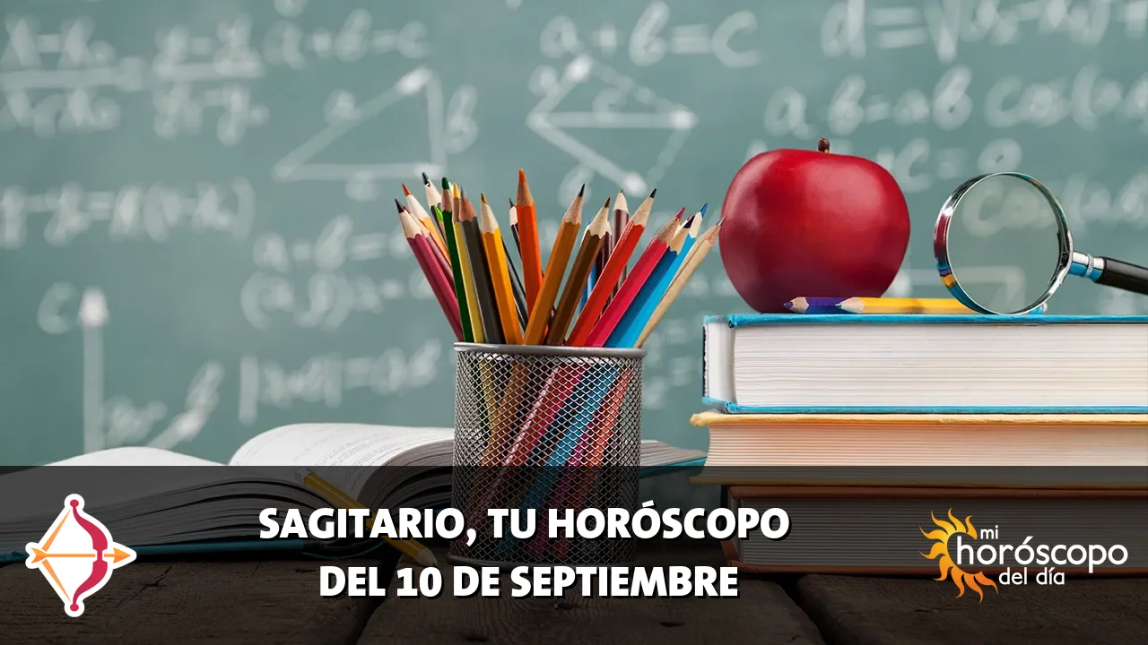Horóscopo de Sagitario del jueves 10 de septiembre de 2026