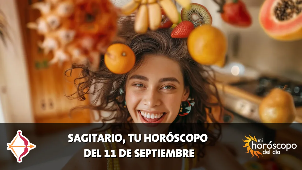 Horóscopo de Sagitario del viernes 11 de septiembre de 2026