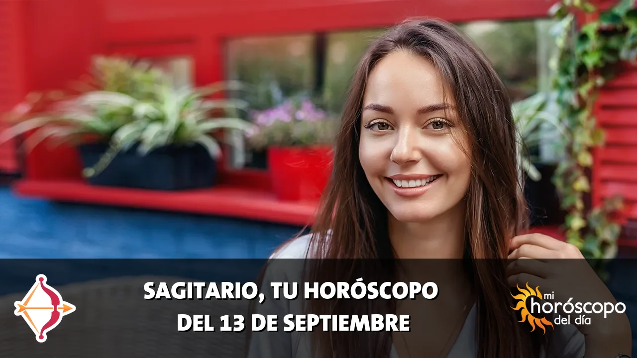 Horóscopo de Sagitario del domingo 13 de septiembre de 2026