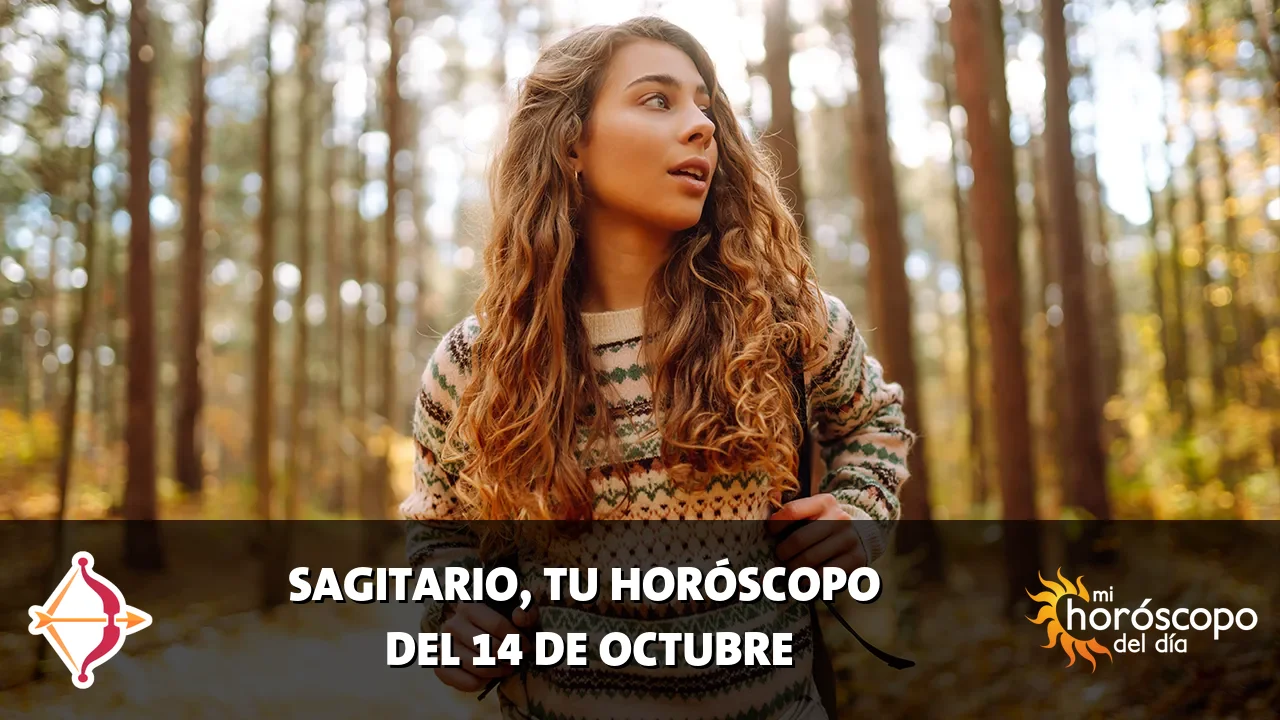 Horóscopo de Sagitario del miércoles 14 de octubre de 2026