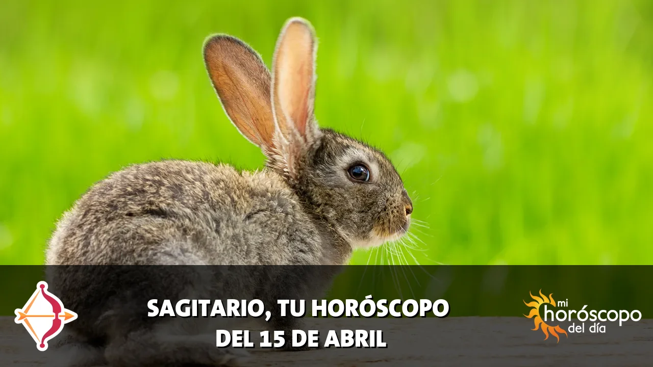 Horóscopo de Sagitario del miércoles 15 de abril de 2026